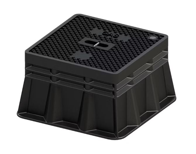 AVK straatpot 80/36 Gas, type GAU, gietijzeren deksel